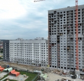 Ход строительства дома 1В в ЖК На Тенистой -
