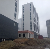 Ход строительства дома 3 в ЖК Лугометрия -