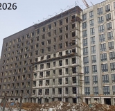 Ход строительства дома 18-19 Марципан в ЖК СМАРТ квартал Пряничная слобода -