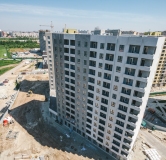 Ход строительства дома № 27 (ГП-2.2) в ЖК Гринвуд -
