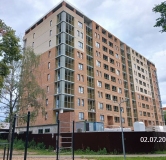 Ход строительства дома 54 в ЖК Снегири -