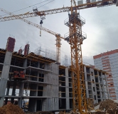 Ход строительства дома 2 в ЖК Крылья -