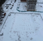 Ход строительства дома 1 в ЖК Неон Сити -