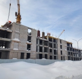 Ход строительства дома 15 в ЖК Богатыри -