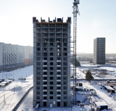 Ход строительства дома № 117, корпус 13 (4Б) в ЖК Фатера -