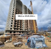 Ход строительства дома 38 в ЖК Кино -