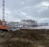 Ход строительства дома 1 в ЖК Сибирия -
