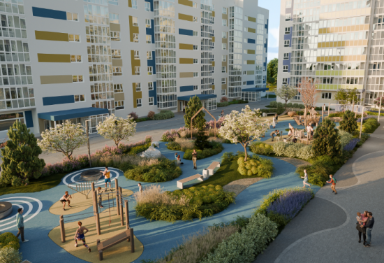 Дом 9, 1 этап в ЖК Родные росы