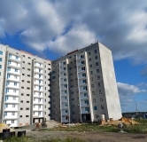 Ход строительства дома 8.1 в ЖК Гранат -