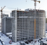 Ход строительства дома № 10 (ГП-2) в ЖК Окинава -