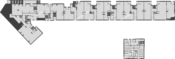 ЖК Дом на Свободе - планировка 1 этажа