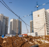 Ход строительства дома 1.3.1, секции А,Б,В в ЖК Новая Дема -