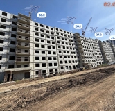 Ход строительства дома 27 в ЖК Авиатор (Авиатоr) -