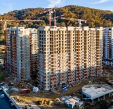 Ход строительства дома Литер 4 в ЖК Лестория -