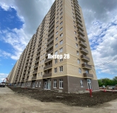 Ход строительства дома Литер 28 в ЖК Дыхание -