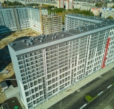 Ход строительства дома 15 в ЖК Манхэттен -