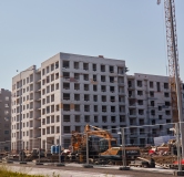 Ход строительства дома 3 в ЖК Лес -