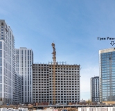 Ход строительства дома № 4 Башня в ЖК Green River (Грин Ривер) -