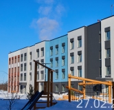 Ход строительства дома № 25, корпус 1 (ГП-4) в ЖК Крылья -