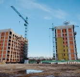 Ход строительства дома 2 в ЖК Окская Стрелка -