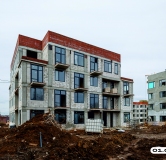 Ход строительства дома 1.2 в ЖК Рязанка Грин -
