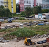 Ход строительства дома 5, секция 1.1, 1.2, 1.3, 1.4 в ЖК Красное Яблоко -