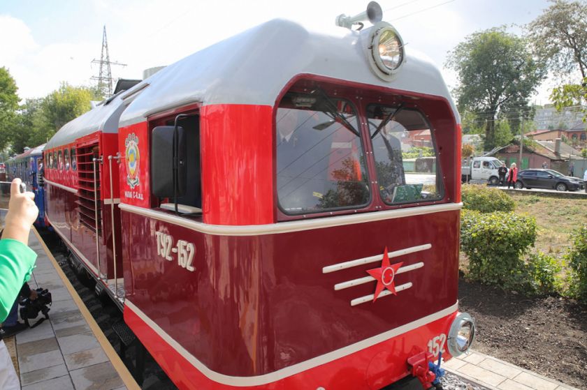 В Ростове после реконструкции открылась детская железная дорога