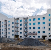 Ход строительства дома 49 в ЖК Мичуринский -