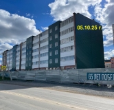 Ход строительства дома 3.3 в ЖК По ул. 65 Лет Победы -