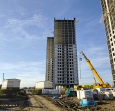 Ход строительства дома 1 в ЖК Семейный Бульвар -