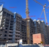 Ход строительства дома № 2, секция 6,7 в ЖК Развитие -