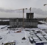 Ход строительства дома 22 в ЖК Чистые пруды (Заветный) -