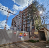 Ход строительства дома 101, 1 этап в ЖК Дом на семи холмах -