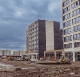 Ход строительства дома Литер 1 в ЖК МОНО Квартал -