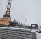 Ход строительства дома 47б, секция Б в ЖК Южный сити -