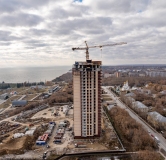 Ход строительства дома 25 в ЖК Черемушки на Приморской -