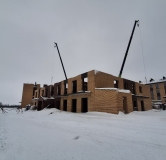 Ход строительства дома 37 в ЖК Альпийский квартал -