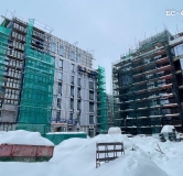 Ход строительства дома 76, корпус 4 в ЖК Заман -