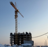 Ход строительства дома № 21 в ЖК Академический -