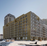 Ход строительства дома № 4, корпус 4 (ГП-10) в ЖК Октябрьский на Туре -