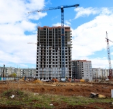 Ход строительства дома 2.1 в ЖК Клевер -