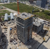 Ход строительства дома № 1459, ГП-72.104 в ЖК Мириады -