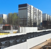 Ход строительства дома 1 в ЖК По ул. Калмыцкая -