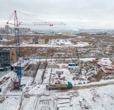 Ход строительства дома 2, 5 этап в ЖК Чижи -