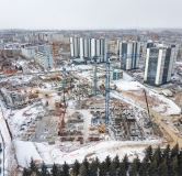 Ход строительства дома 1 (4) в ЖК Univers (Универс) -