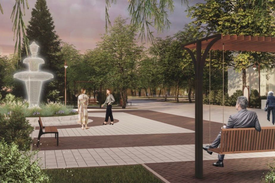 Власти Дона показали проект благоустройства 2,2 га в поселке Несветай ГРЭС - фото 2