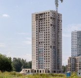 Ход строительства дома 5.3.1 в ЖК Окла -