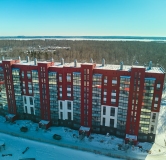 Ход строительства дома 49а в ЖК Вишневая Горка -