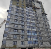 Ход строительства дома № 1 в ЖД Уникум на Ленинском -