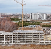 Ход строительства дома 25, корпус 1 в ЖК Хито -